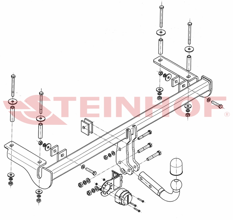 Vlečna kljuka Honda HR-V - 3/5 vrat - od 1999 do 2002